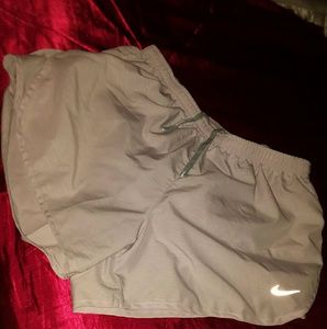 White Nike Shorts